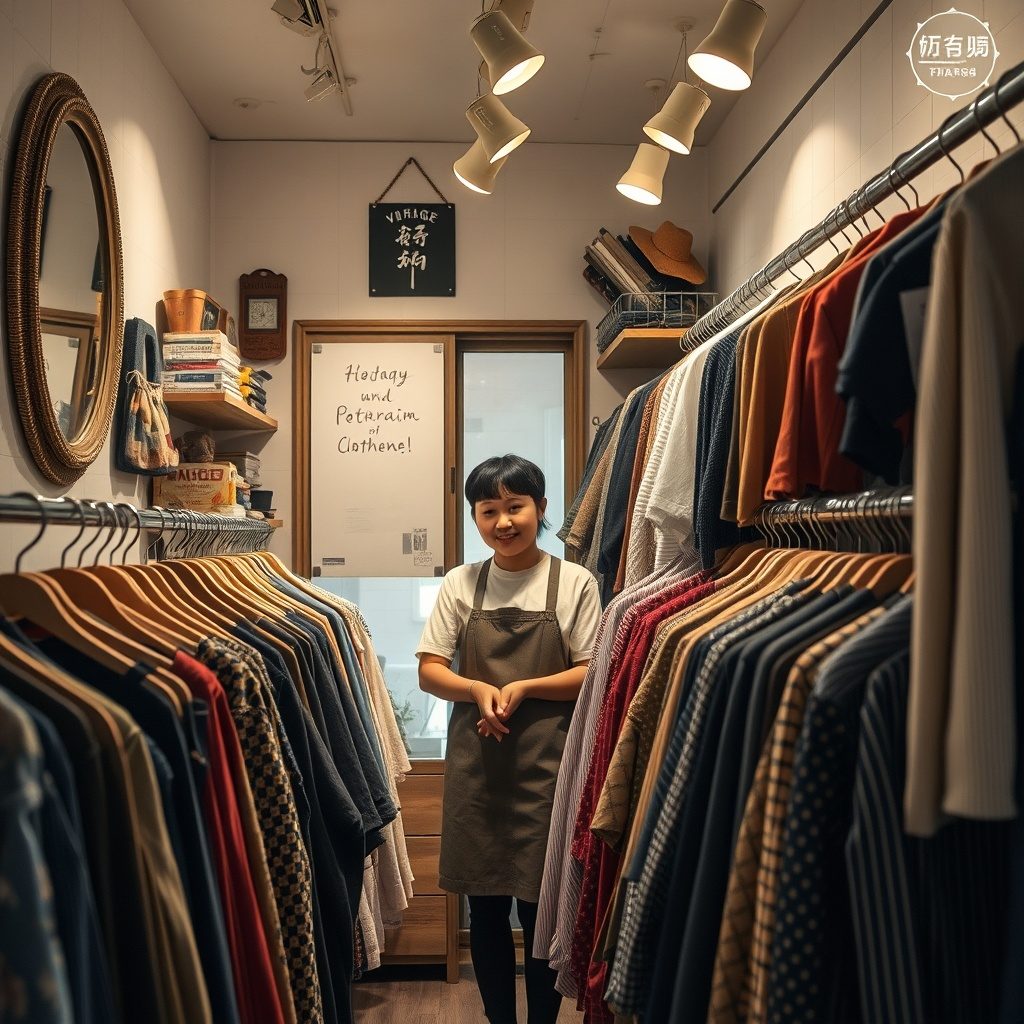 ヴィンテージ洋服の写真